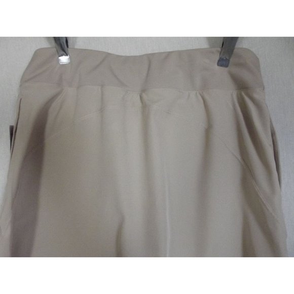 Ebb & Flow Skort Size Small Doeskin Tan Beige shorts/skirt polyester spandex - Picture 6 of 12